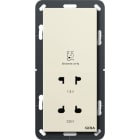 GIRA - GGI282001 PRESA RASOIO ELETTR. 115 - 230 V