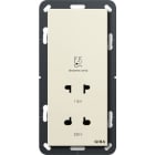 GIRA - GGI282001 PRESA RASOIO ELETTR 115-230 V SYSTEM 55