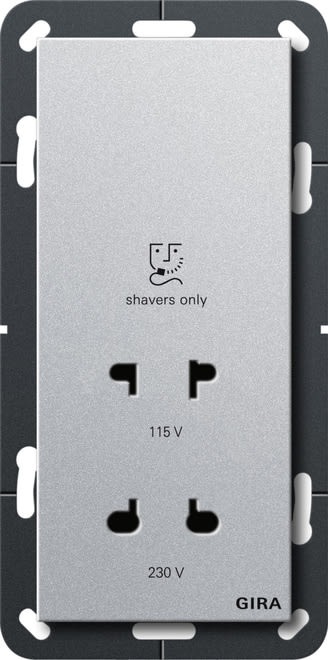 GIRA - GIR282026 PRESA RASOIO ELETTR. 115 - 230 V