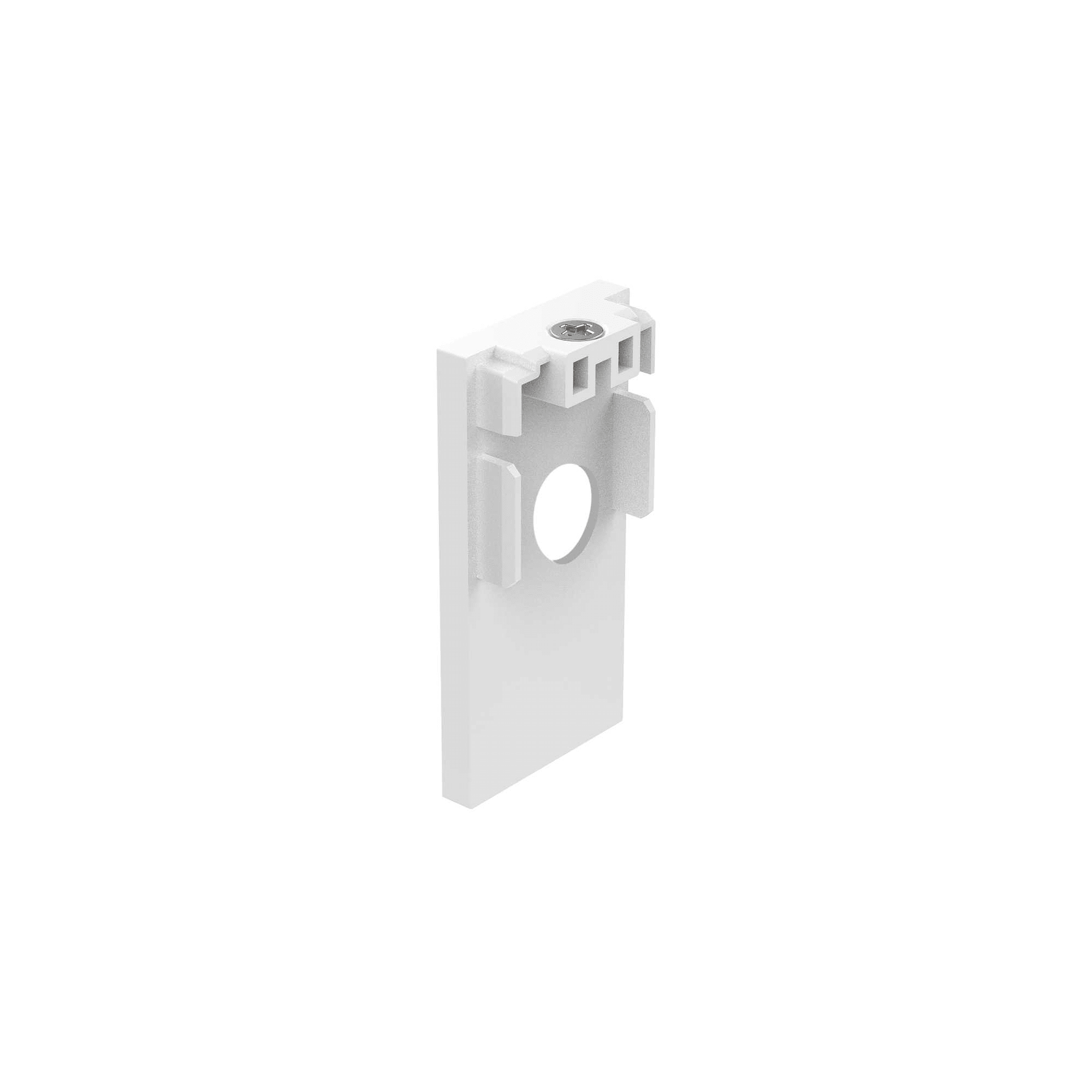 IDEAL LUX SRL - IUX282657 EGO END CAP HIGH CON FORO WH