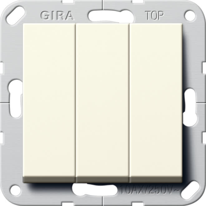 GIRA - GIR283001 INT.BIL. BS 3-M OFF SYSTEM 55 BIANCO CRE