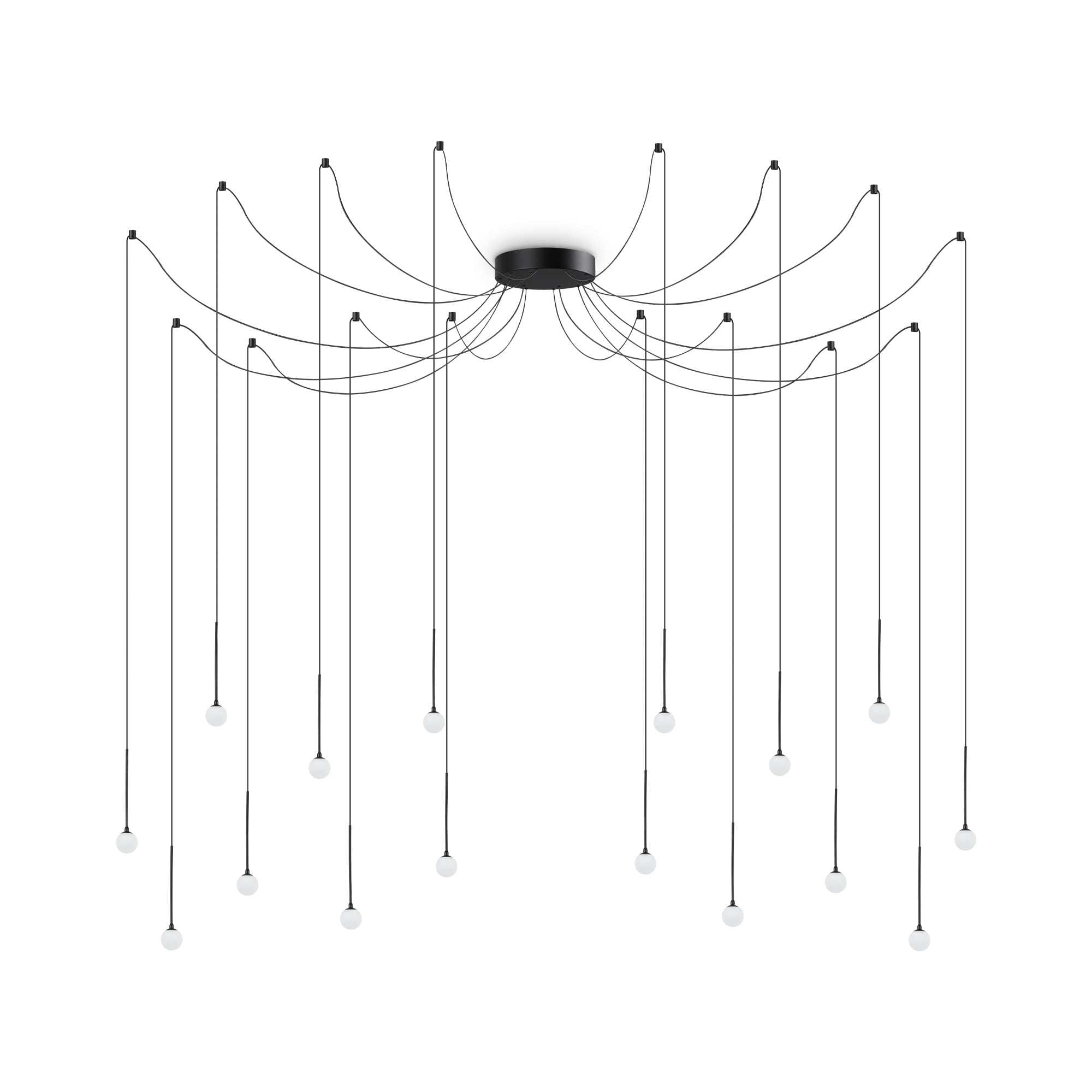 IDEAL LUX SRL - IUX284002 LUCCIOLA SP16 NERO