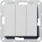 GIRA - GIR2844015 PS.BASC. BS 3-M CON.NO SYSTEM 55 GRIGIO