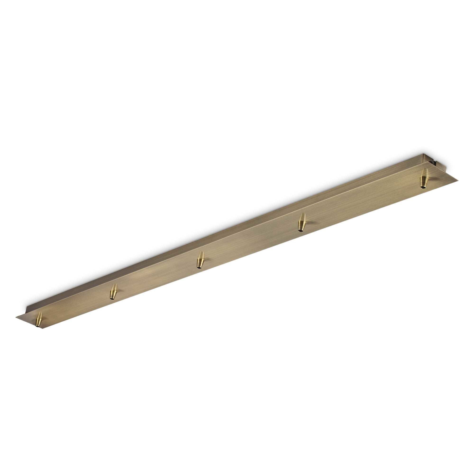 IDEAL LUX SRL - IUX285719 ROSONE LINEARE 5 LUCI OTTONE