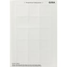 GIRA - GIR287000 FOGLIO DICITURE 51 X 51 MM ACCESSORI TRA