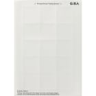 GIRA - GGI287000 FOGLI TARGHETTE 51 X 51 MM