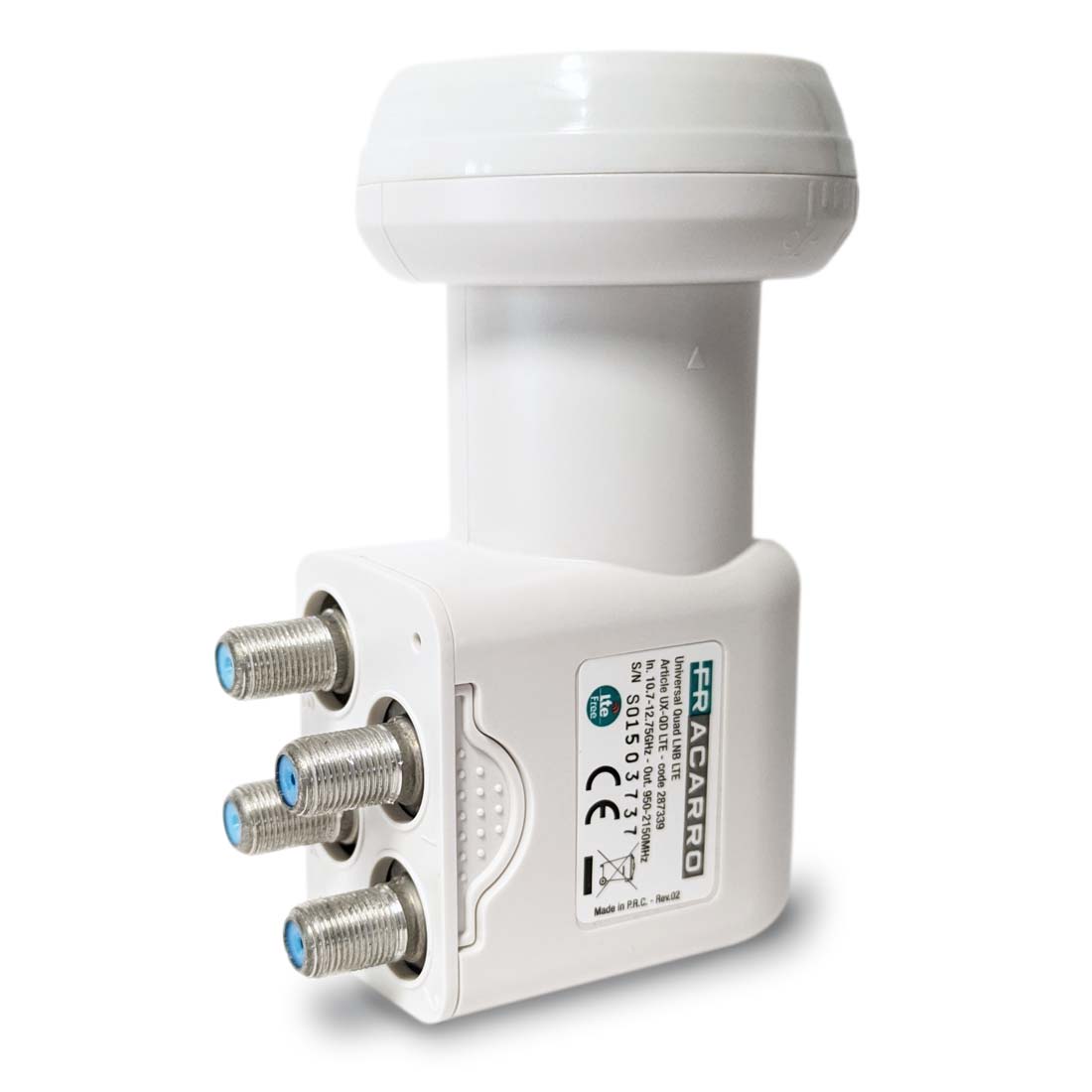 FRACARRO - FRA287339 UX-QD LTE LNB UNIVERS.QUAD LTE