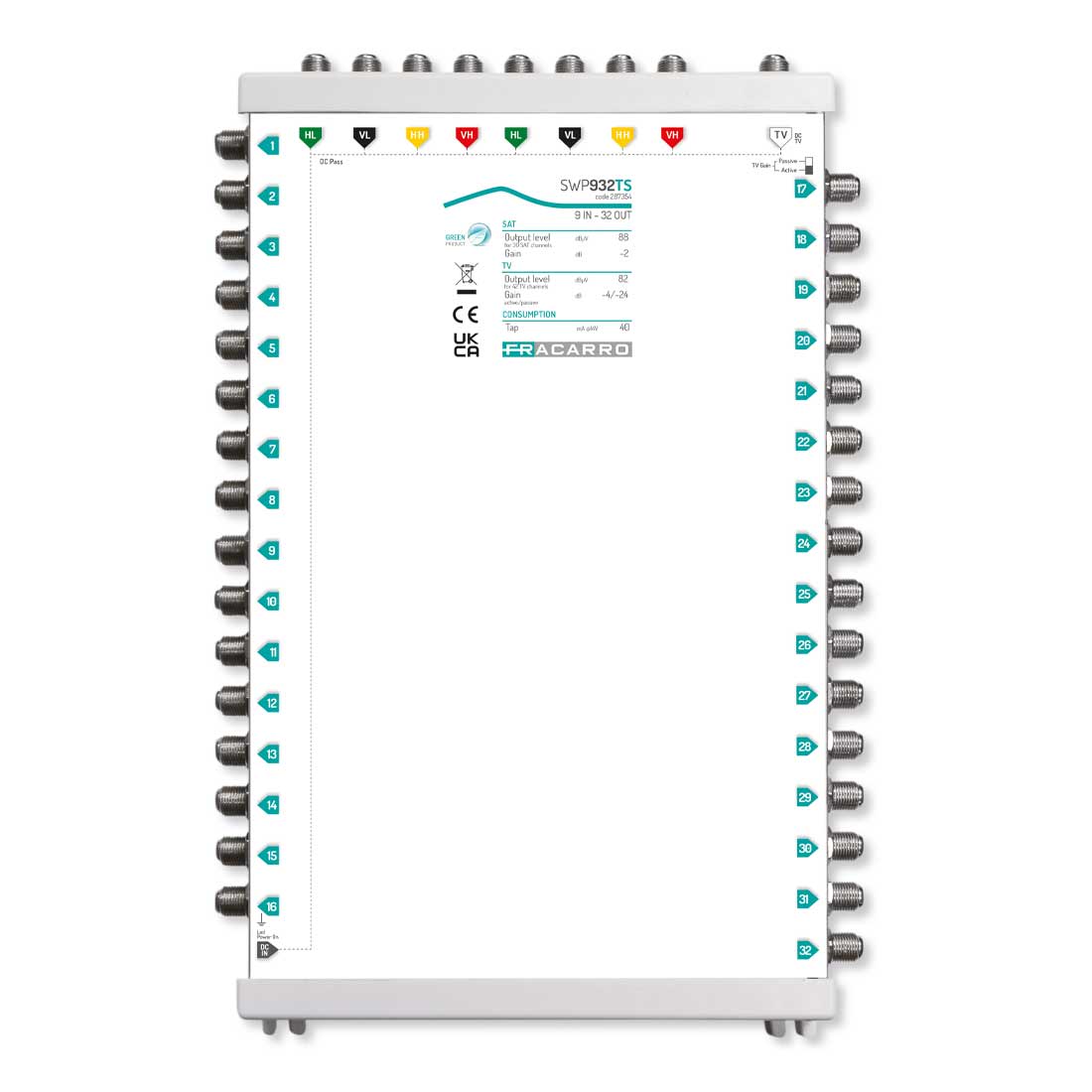 FRACARRO - FRA287354 SWP932TS MSW COMP 9IN 32OU TV A/P