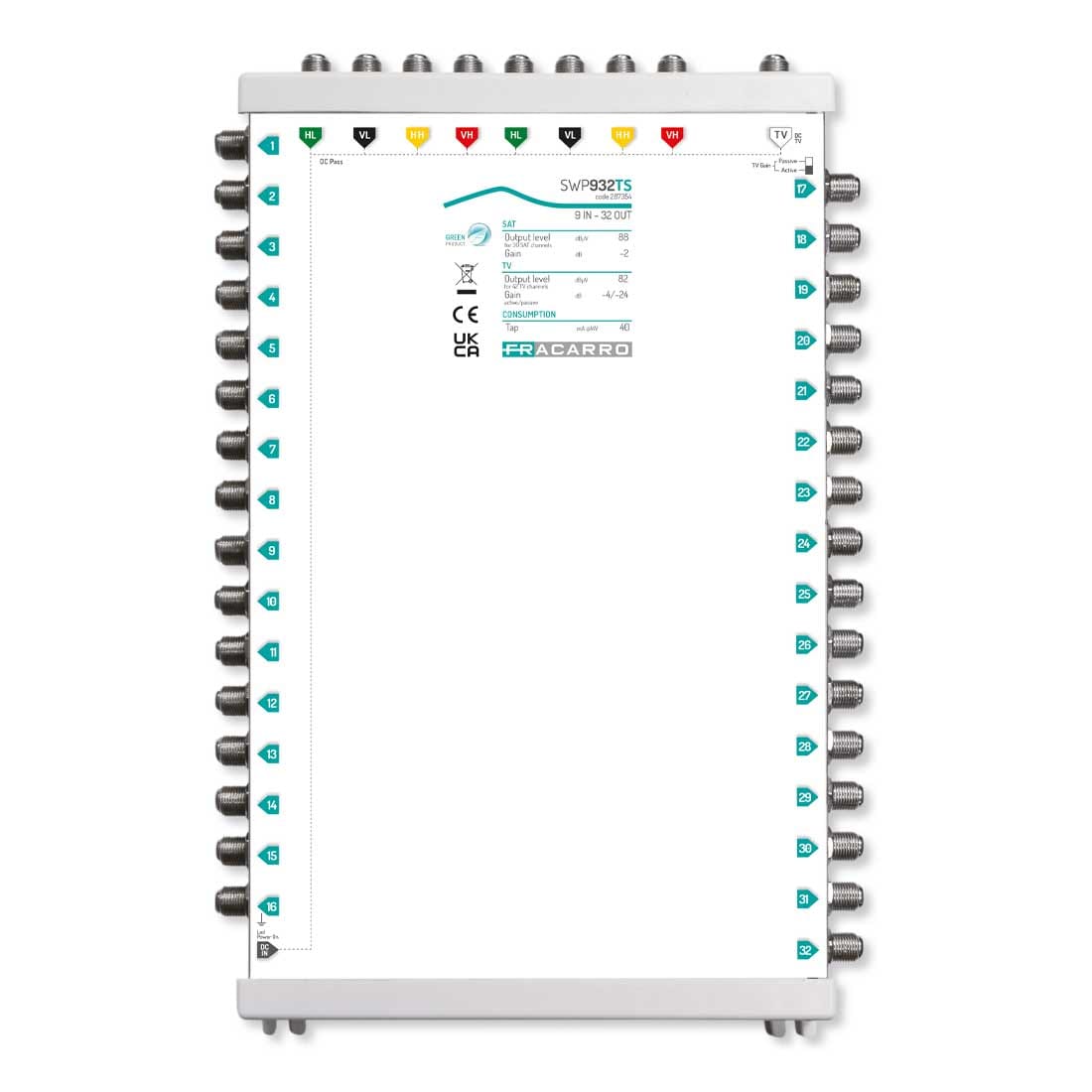 FRACARRO - FRA287354 SWP932TS MSW COMP 9IN 32OU TV A/P
