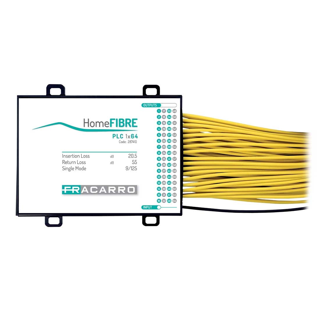 FRACARRO - FRA287410 PLC 1X64 SPLITTER OTT.1X64SC/APC