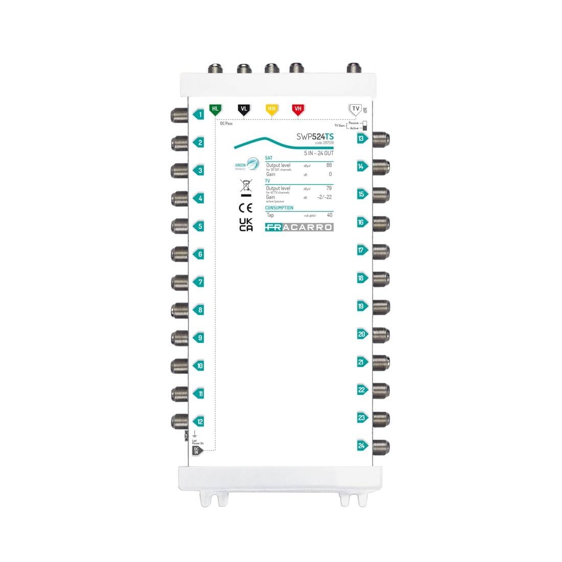 FRACARRO - FRA287591 SWP524TS MSW COMP 5IN 24OU TV A/P