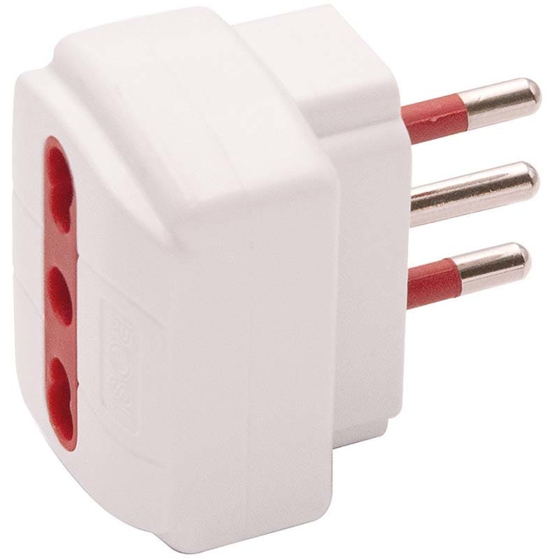 ELCART DISTRIBUTION - ERT280119700 ADAT.SPINA 10A 1 PRESA 16A C/PROT