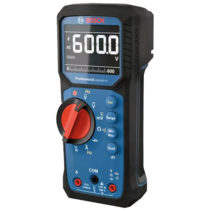 ELCART DISTRIBUTION - ERT289027500 GDM 600-15 MULTIMETRO TRUE RMS