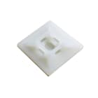 TRADEFORCE - TDM0004490003 BASETTA ADESIVA NATURALE 28X28MM 100PZ