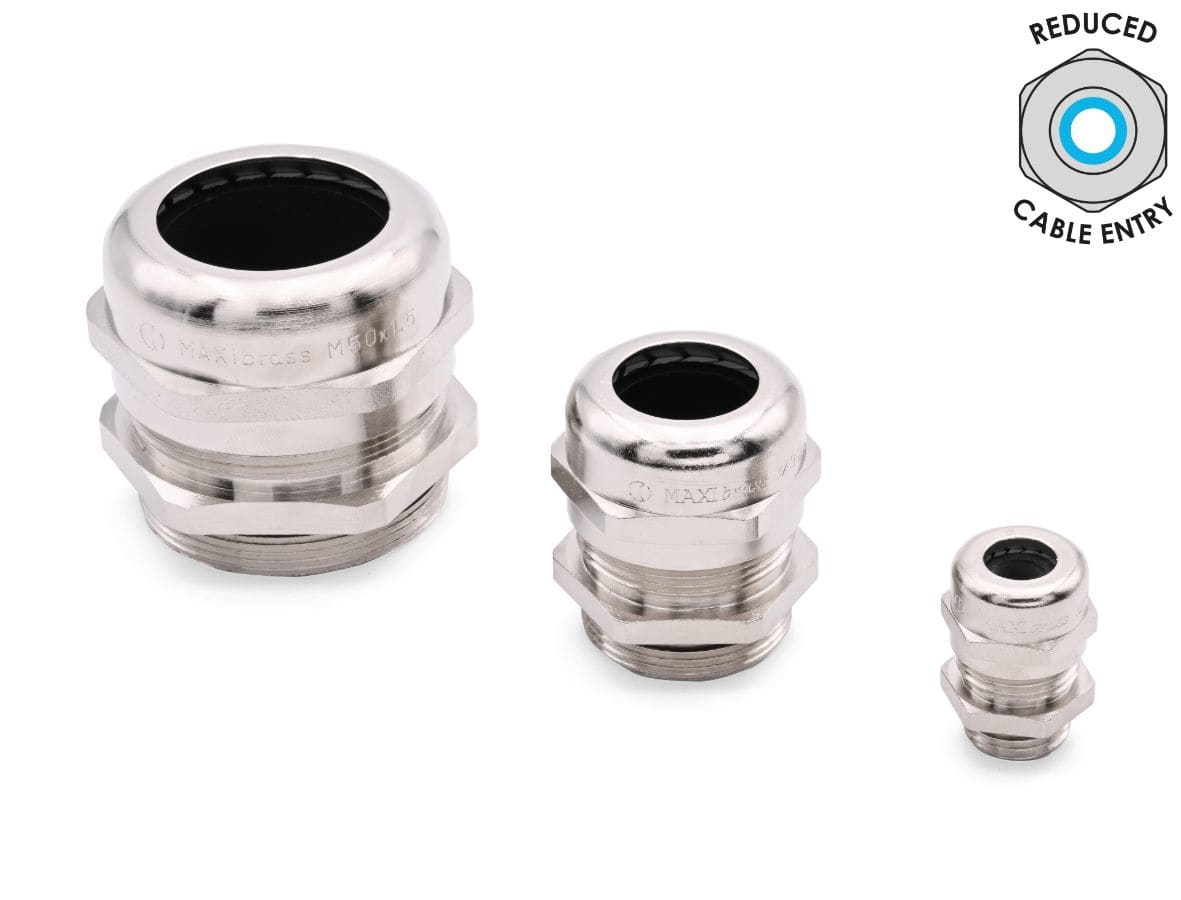 CEMBRE SPA - CEM2910.M75N PRESS.MAXIBRASS OTT.NICH.RIDOTTO IP68 M