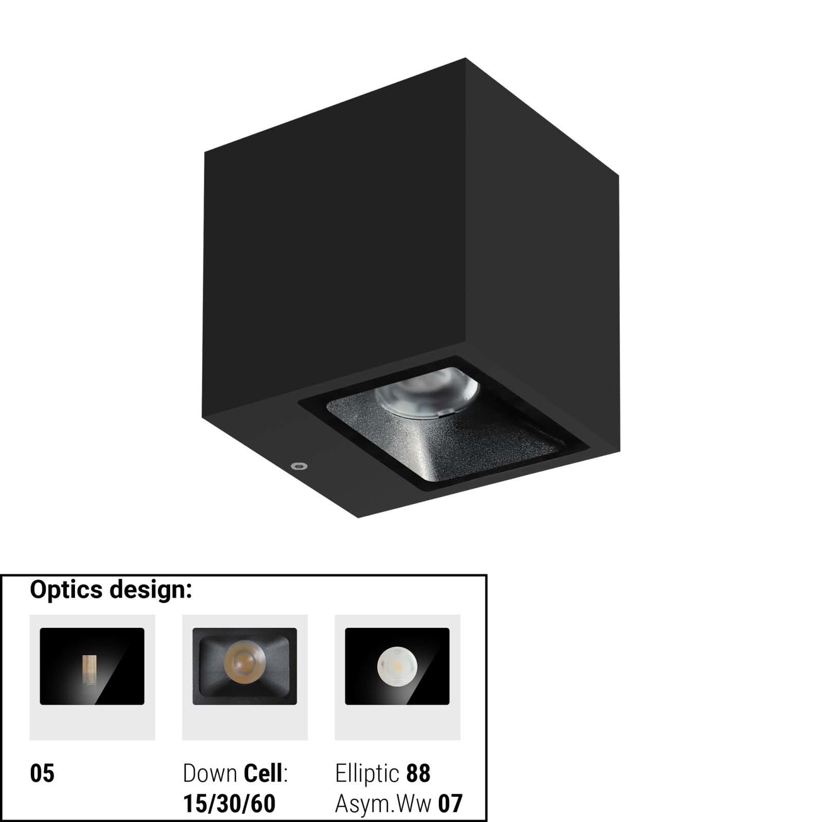 LINEA LIGHT (ILED) - ILD76585N05 CUBIT 16 1L MONO 8,7WAC ON/OFF NG