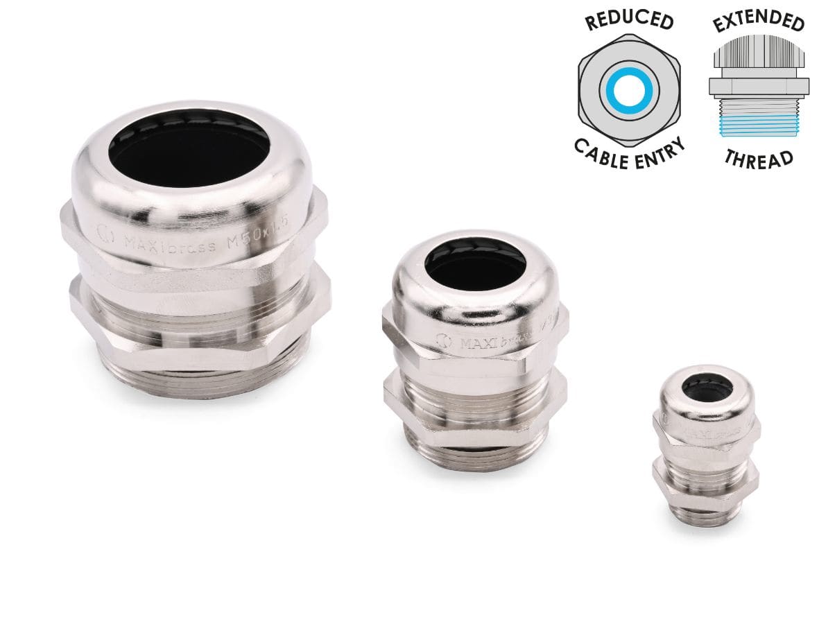 CEMBRE SPA - CEM2911.M12N PRESS.MAXIBRASS RIDUZ.+FILETTO IP68 M12X