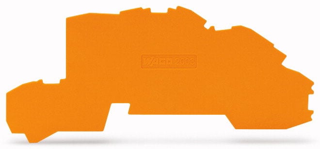 WAGO ITALIA SRL - WAG2003-7692 PIASTRA TERMINALE INTERMEDIA SPESSORE 0,