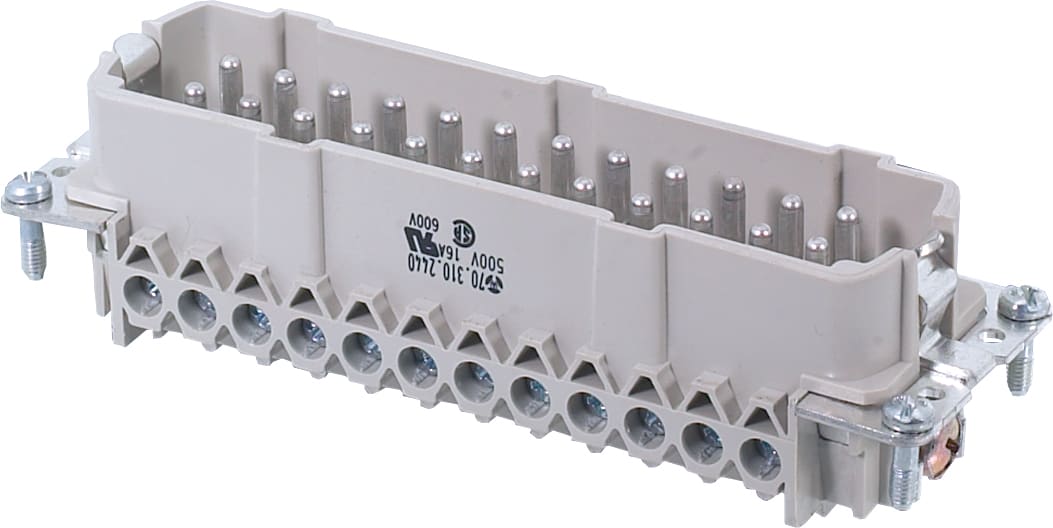 WIELAND ELECTRIC SRL - WIE70.310.2440.0 MALE INSERTBAS STS 24 2,5 50