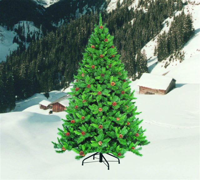 GIOCOPLAST NATALE SP - GCP29560213 DD-01/14V ALBERO C/PIGNE CM.140 VERDE