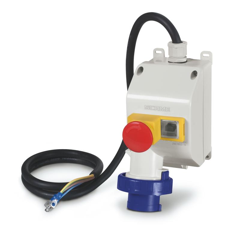 SCAME PARRE SPA - SCA299.1696-10 DISPOSIT.SALVAMOTORE IN 6,3-10A 3P+T 16A