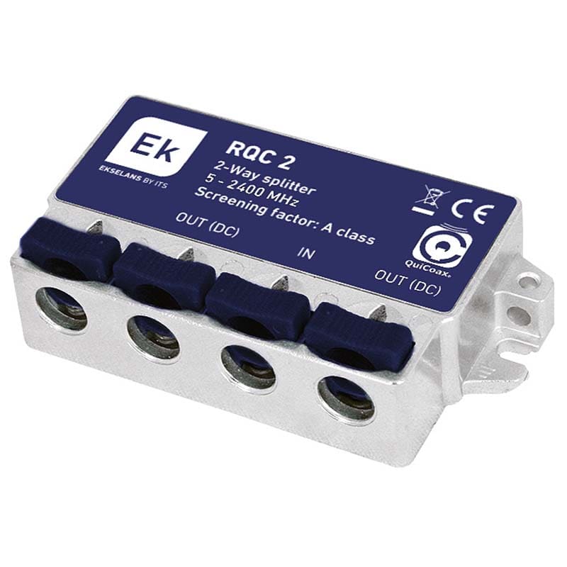 ELCART DISTRIBUTION - ERT550616000 PARTITORE SISTEMA QUICOAX 2USCITE