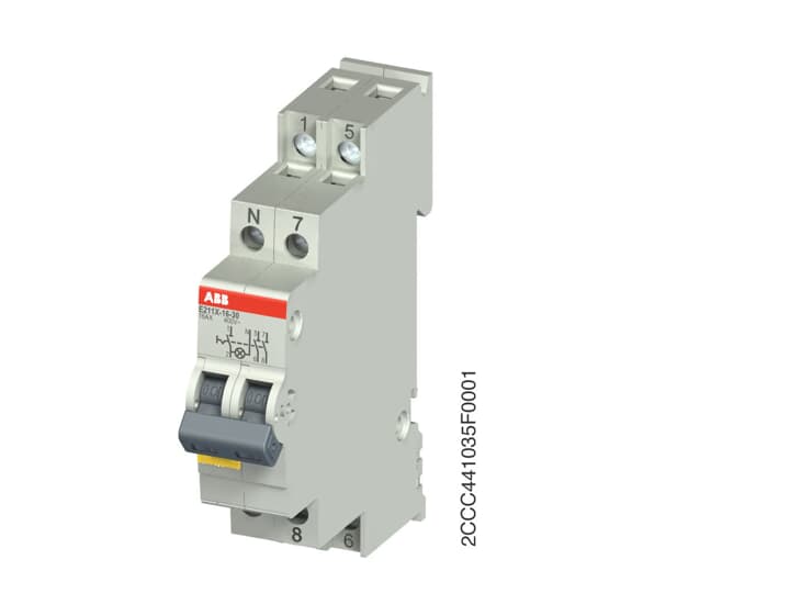 ABB SPA - ABBM093888 E211X-16-20 INTERRUTTORE 2P 16A CON LED