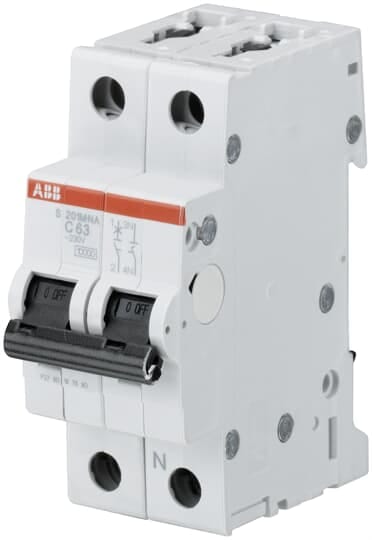 ABB SPA - ABBS600187 S201M NA K16 INTERR.AUTOMATICO 10KA 1P+N