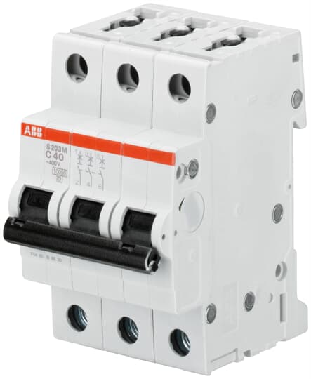 ABB SPA - ABBS601290 S203M K25 INTERRUTTORE AUTOMATICO 10KA 3