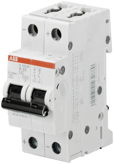ABB SPA - ABBS202MC10UC S202MUC C 10 INTERRUTTORE AUTOM CA-CC 2