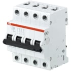 ABB SPA - ABBS916455 S204-B100 INTERRUTTORE AUTOMATICO 6KA 4P