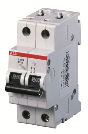 ABB SPA - ABBS590402 S202P C 6 INTERRUTTORE AUTOMATICO 25KA 2