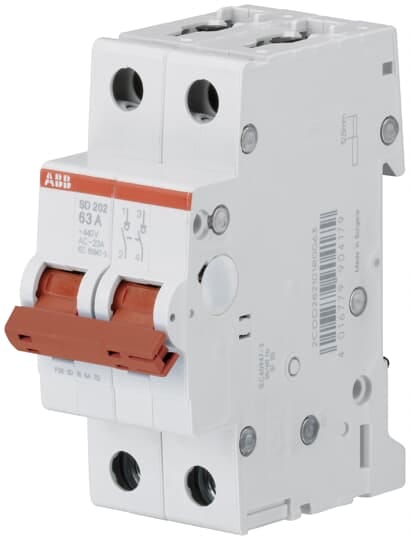 ABB SPA - ABBM990415 SD202/40 INTERRUTTORE-SEZIONATORE 2P 40
