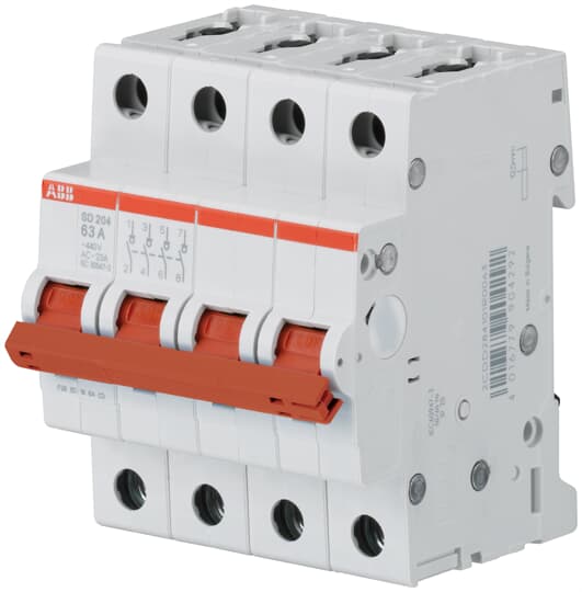 ABB SPA - ABBM990429 SD204/63 INTERRUTTORE-SEZIONATORE 4P 63