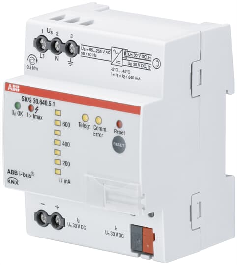 ABB SPA - ABBKNXA0003 SV/S 30.640.5.1 ALIM LINEA 640MA FUNZ DI