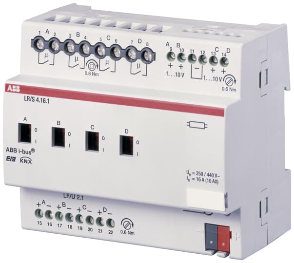 ABB SPA - ABBED 205 0 LR/S 4.16.1 REG.LUMINOSITA ,4CAN,1-10V