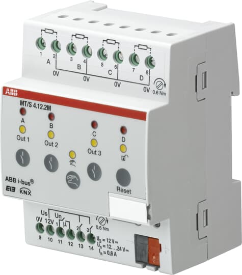 ABB SPA - ABBKNXO001 MT/S 4.12.2M, TERM SICUREZZA 4 CANALI