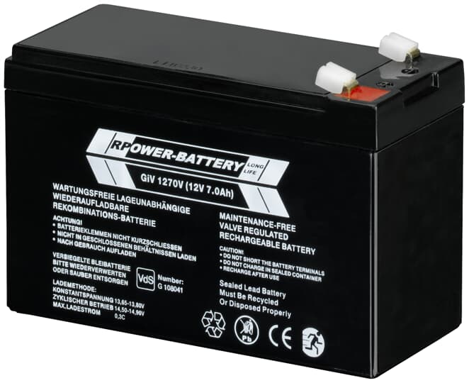 ABB SPA - ABBEC 408 1 SAK7 BATTERIA 7AH X SU/S