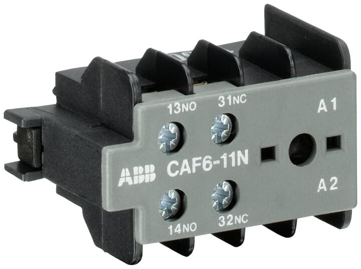 ABB SPA - ABBEL 586 4 CAF6-11N CONT.AUS.FRONT. 1NA+1NC X B6/B7