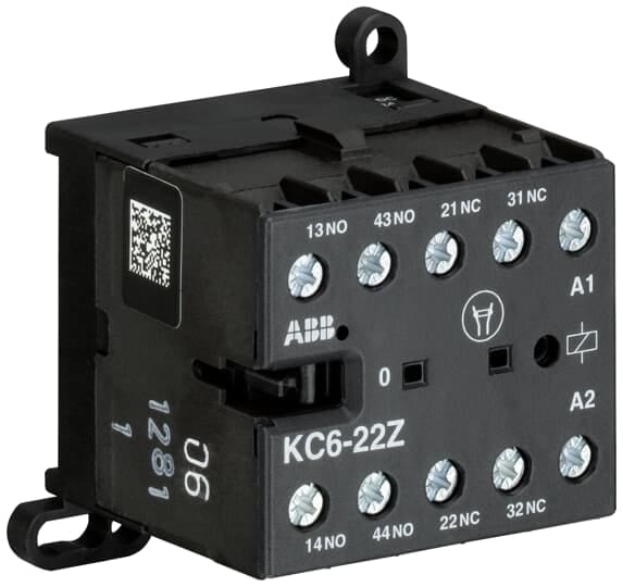 ABB SPA - ABBEL 068 3 KC6-22Z-01 24VCC MINICONT. AUSILIARI