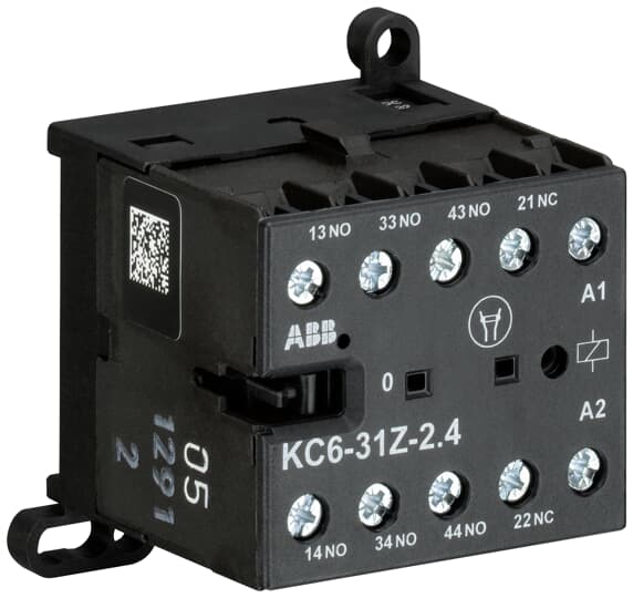 ABB SPA - ABBEL 071 7 KC6-31Z-04 110-125VCC MINICONT. AUSILIAR