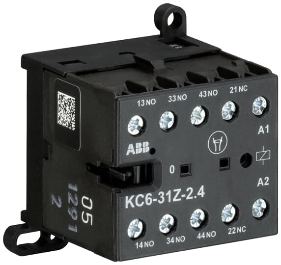 ABB SPA - ABBEL 067 5 KC6-31Z-01 24VCC MINICONT. AUSILIARI