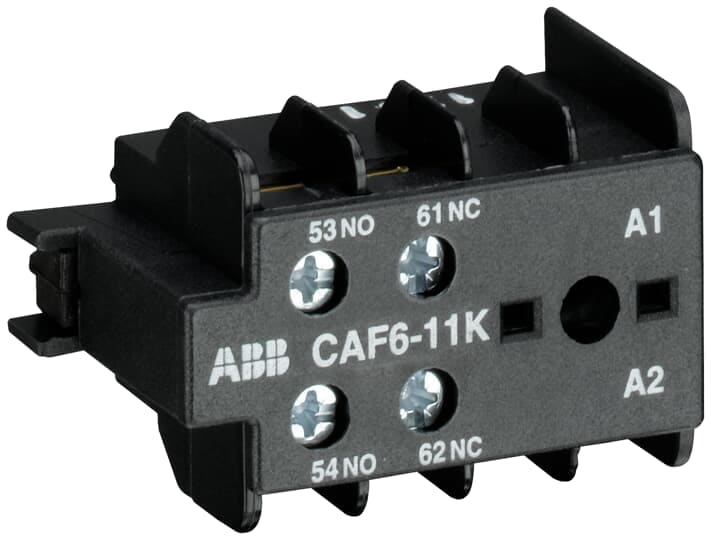 ABB SPA - ABBEL 577 3 CAF6-11K CONT.AUS.FRONT. 1NA+1NC X K6/KC