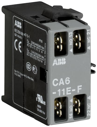 ABB SPA - ABBEL 524 5 CA6-11EF cont. aus.lat. 1NA+1NC x B6/B7-F
