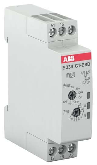 ABB SPA - ABBEA 684 9 E234CT-EBD RELE TEMPORIZZATORE INS.DIF.