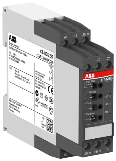 ABB SPA - ABBCTMBS22P CT-MBS.22P TIMER MULT 24-240VCA, 24-48CC
