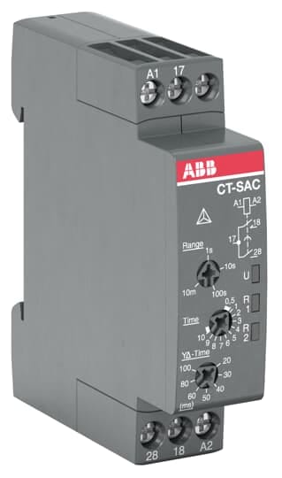 ABB SPA - ABB1SVR508210R0100 CT-SAC.22 TIMER, STAR-DELTA