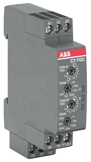 ABB SPA - ABB1SVR508160R0100 CT-TGC.22 TIMER, PULSE GENERATOR
