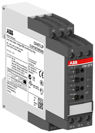 ABB SPA - ABBCMEFS2P CM-EFS.2P 600V, AL. 24-240 VCA/CC-P-IN