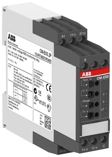 ABB SPA - ABBCMESS2PA CM-ESS.2P.A 600V, AL. 24-240 VCA/CC-P-IN
